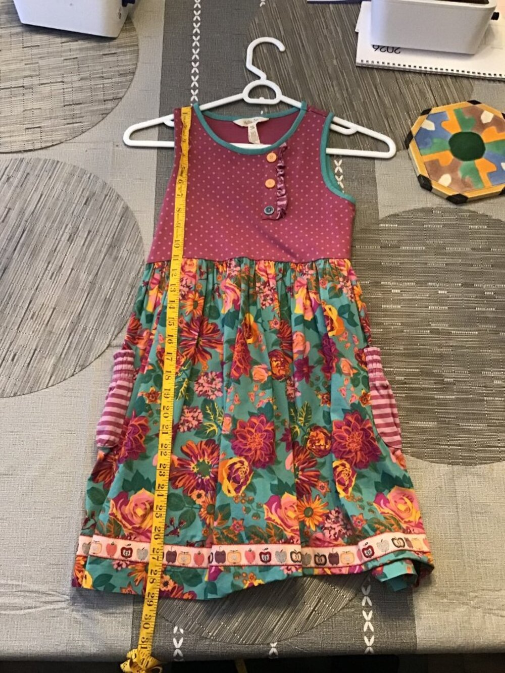 Matilda Jane Sleeveless Dress Size 10 Girl's--Great Shape - Picture 3 of 5